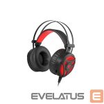 Wireless headphones Genesis  Gaming Headset Neon 360 Stereo Built-in microphone, Black/Red, Wired 