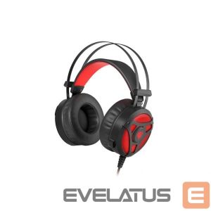 Wireless headphones Genesis  Gaming Headset Neon 360 Stereo Built-in microphone, Black/Red, Wired 