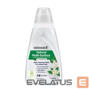 Vacuum cleaner accessory Bissell  Natural Multi-Surface Floor Cleaning Solution for   CrossWave, SpinWave, SpinWave Robot & HydroWave machines, 1000 ml 