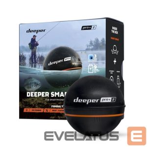 Fishing goods Deeper  Smart Sonar PRO+2 Sonar, Black 
