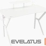 Other Computer Accessory Genesis  Gaming Desk Holm 320 RGB Headphone holder, Cup holder, Gamepad holder, Monitor shelf, Organizer cables, White 