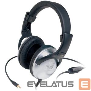 Wireless headphones Koss  Headphones UR29 Wired, On-Ear, 3.5 mm, Noise canceling, Black/Silver 
