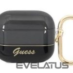 Headphone case Guess Apple AirPods 3 Translucent Case Black