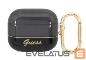 Headphone case Guess Apple AirPods 3 Translucent Case Black