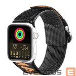 Strap Dux Ducis  Strap (Outdoor Version) strap for Apple Watch Ultra, SE, 8, 7, 6, 5, 4, 3, 2, 1 (49, 45, 44, 42 mm) nylon Black Orange