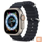 Strap Dux Ducis  Strap Watch Strap 8 / 7 / 6 / 5 / 4 / 3 / 2 / SE (41 / 40 / 38mm) Silicone Band Bracelet Grey