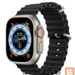 Strap Dux Ducis  Strap Watch Strap 8 / 7 / 6 / 5 / 4 / 3 / 2 / SE (41 / 40 / 38mm) Silicone Band Bracelet Black
