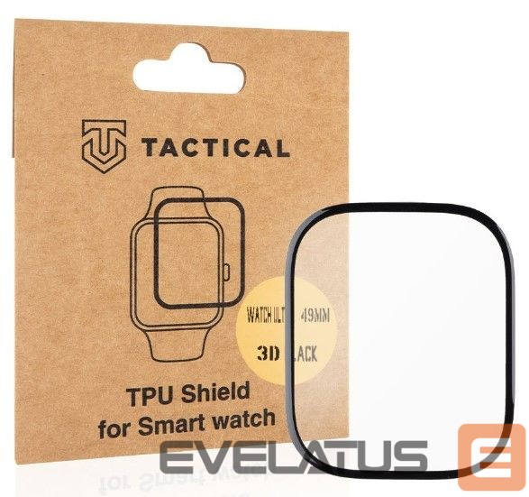 Screen protection Tactical Watch Ultra 49mm TPU Shield 3D Film Black