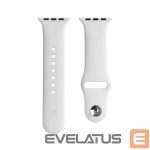 Strap Evelatus  Apple Watch 42/44/45mm Silicone Loop Watch Straps (140mm M/L) White