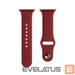 Strap Evelatus  Evelatus Apple Watch 42/44/45mm Silicone Loop Watch Straps (140mm M/L) Plum