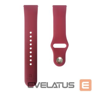 Strap Evelatus  Evelatus Watch 22mm Silicone Loop Watch Straps (130mm M/L) Plum