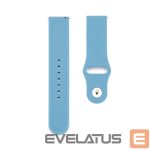 Strap Connect  22mm Silicone Loop Watch Strap (S/M 110mm) Blue