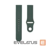 Strap Connect  20mm Silicone Loop Watch Strap (S/M 110mm) Olive