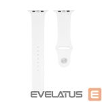 Strap Connect  Watch 38/40/41mm Silicone Loop Watch Strap (132mm M/L) White