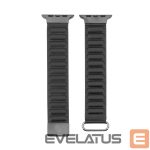 Strap Connect  Watch 42/44/45mm cortical back buckle magnetic suction Watch Straps Black