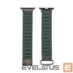 Strap Connect  Watch 42/44/45mm cortical back buckle magnetic suction Watch Straps Ceder Green