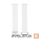 Strap Connect  20mm Cortical back buckle magnetic suction Watch Straps (130mm M/L) White