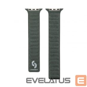 Strap Connect  Watch 42/44/45mm Fine woven twill magnetic chain Watch Straps Green