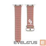 Strap Connect  Watch 38/40/41mm Marine leather Watch Strap Smoky Purple