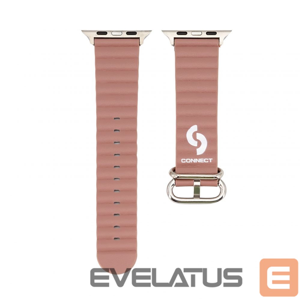 Strap Connect Watch 38/40/41mm Marine leather Watch Strap Smoky Purple