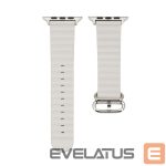 Strap Connect  Watch 42/44/45mm Marine leather Watch Strap Starlight