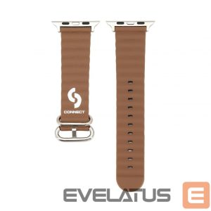 Strap Connect  Watch 42/44/45mm Marine leather Watch Strap Brown