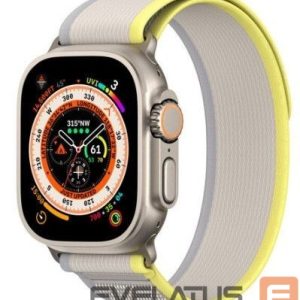 Strap Dux Ducis  Sport Velcro Strap for Apple Watch 9 / 8 / 7 / 6 / SE / 5 / 4 / 3 / 2 / 1 (38, 40, 41 mm) Yellow