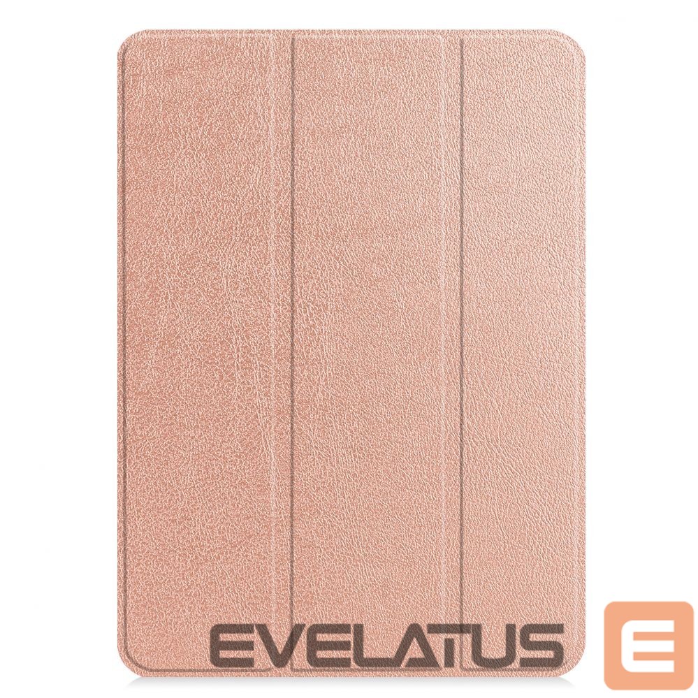 Book case iLike iPad Air 4 10.9 / iPad Air 5 Tri-Fold Eco-Leather Stand Case Rose Gold
