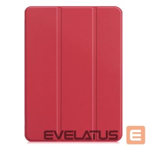 Book case iLike  IdeaTab M10 10.1 3rd Gen Tri-Fold Eco-Leather Stand Case Coral Pink