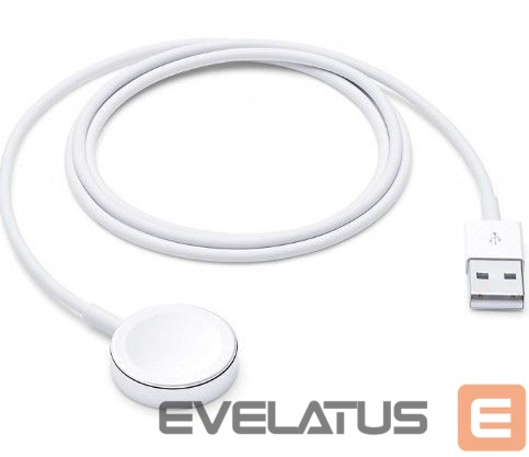 Charger Apple Watch Magnetic Charger to USB Cable White