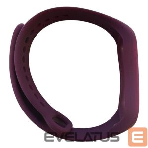 Strap iLike  Silicone Strap Mi Band 5 / 6 / 7  (18x250mm) Purple