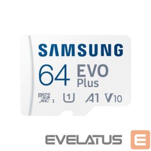 Other Computer Accessory Samsung  MEMORY MICRO SDXC EVO+ 64GB/V10 W/A MB-MC64SA/EU 