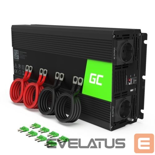 Other goods Green cell GREENCELL Inverter 12V - 230V 3000W