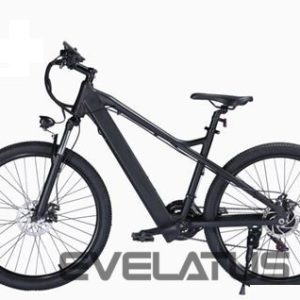 Electric bicycles iLike - Electric bike BK7, 48V, 7.5AH, 26 collas, 350W, 25Km/h, IP54 Black