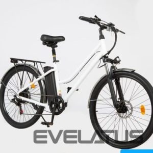 Electric bicycles iLike - Electric bike BK1, 36V, 10AH, 26 collas, 350W, 25Km/h, IP54 White