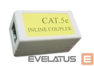 Converter Gembird Cat. 5E LAN RJ-45, RJ-45, White