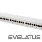 Other goods Digitus  Patch Panel DN-91524S White, 48.2 x 4.4 x 10.9 cm, Category: CAT 5e; Ports: 24 x RJ45; Retention strength: 7.7 kg; Insertion force: 30N max 