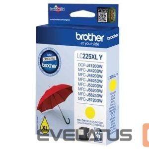 Printer accessories Brother  LC225XLY Ink Cartridge, Yellow 