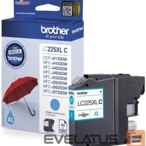 Printer accessories Brother  LC-225XLC Ink Cartridge, Cyan 