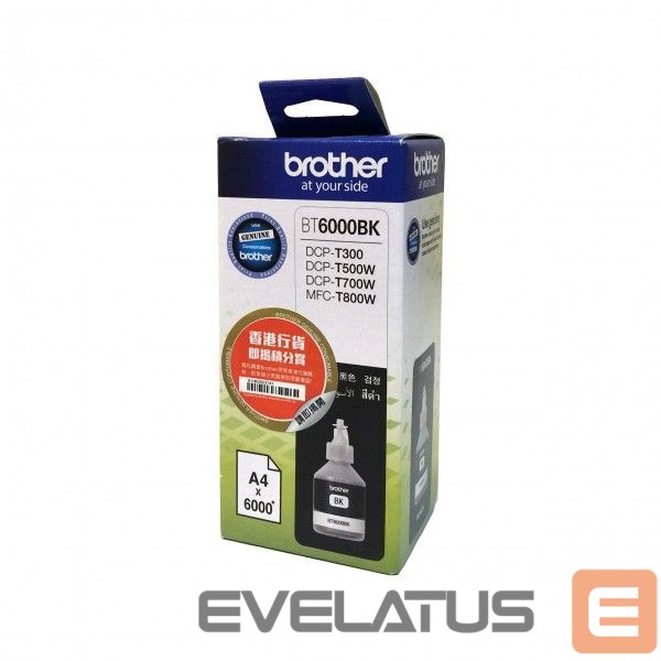 Printer accessories Brother BT6000BK Ink Cartridge, Black