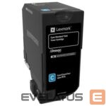 Printer accessories LEXMARK  CS72x Cyan Standard Yield Toner Cartridge  74C0S20 7000 pages 
