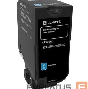 Printer accessories LEXMARK  High Capacity Cyan Return Programme 84C2HC0 Toner Cartridge 