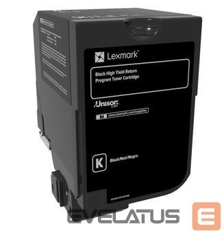 Printer accessories LEXMARK 25K Black Return Program Toner Cartridge (CX725)