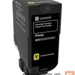 Printer accessories LEXMARK  Genuine High Capacity Yellow Return Programme 84C2HY0 Toner Cartridge 
