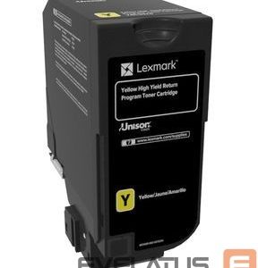 Printer accessories LEXMARK  Genuine High Capacity Yellow Return Programme 84C2HY0 Toner Cartridge 