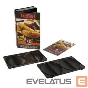 Accessories and filters TEFAL  XA800812 Turn over plates for SW852 Sandwich maker, Black 