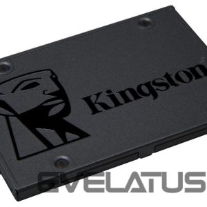 Hard drive SSD Kingston  A400  480 GB, SSD form factor 2.5", SSD interface SATA, Write speed 450 MB/s, Read speed 500 MB/s 