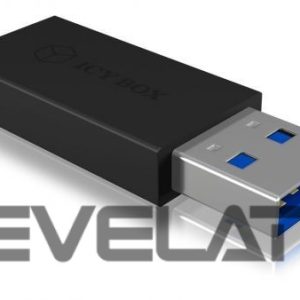 Routers Raidsonic  ICY BOX Adapter for USB 3.1 (Gen 2), Type-A plug to Type-C socket IB-CB015 