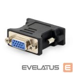 Converter Gembird  Adapter DVI-A male to VGA 15-pin HD (3 rows) female, black 