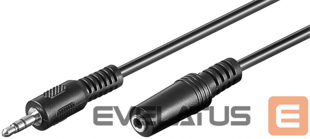 Other Computer Accessory Goobay Headphone and audio AUX extension cable; 3-pin 3.5 mm 50090 5 m